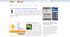 Desktop Screenshot of bierundwir.de